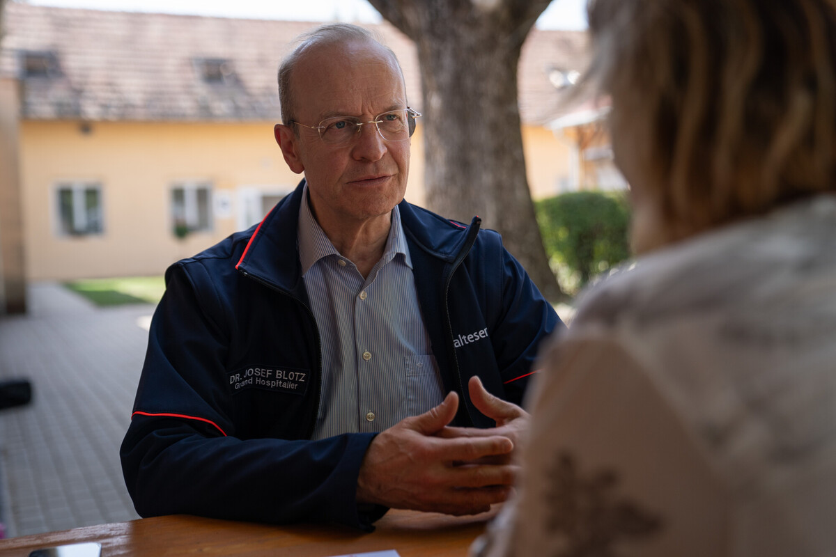Pécsre látogatott a Szuverén Máltai Lovagrend nagyispotályosa