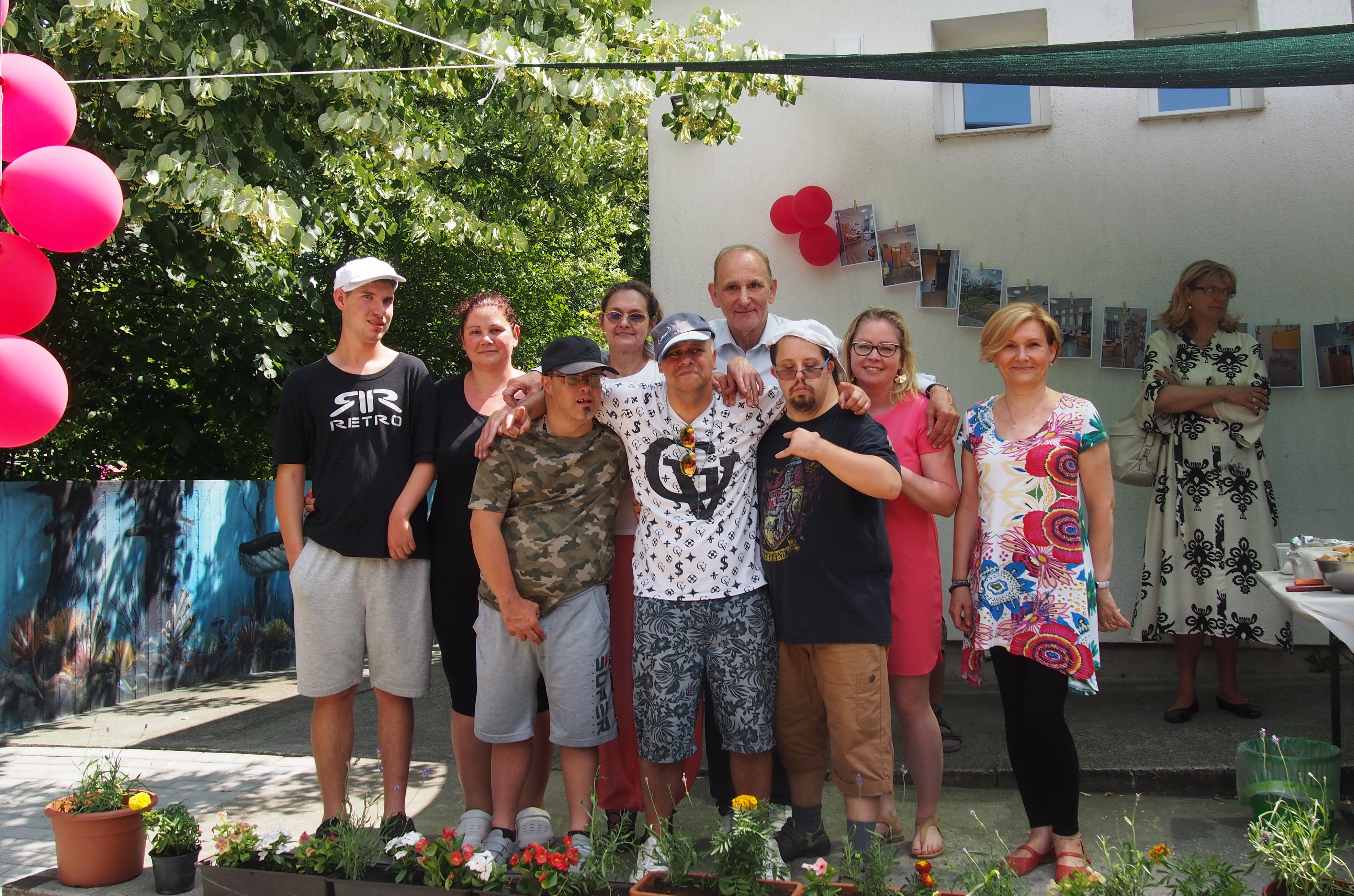 Ünnepi piknik a gödöllői Máltai Fogadónál szolgálatnál. Fotó: Thullner Zsuzsanna