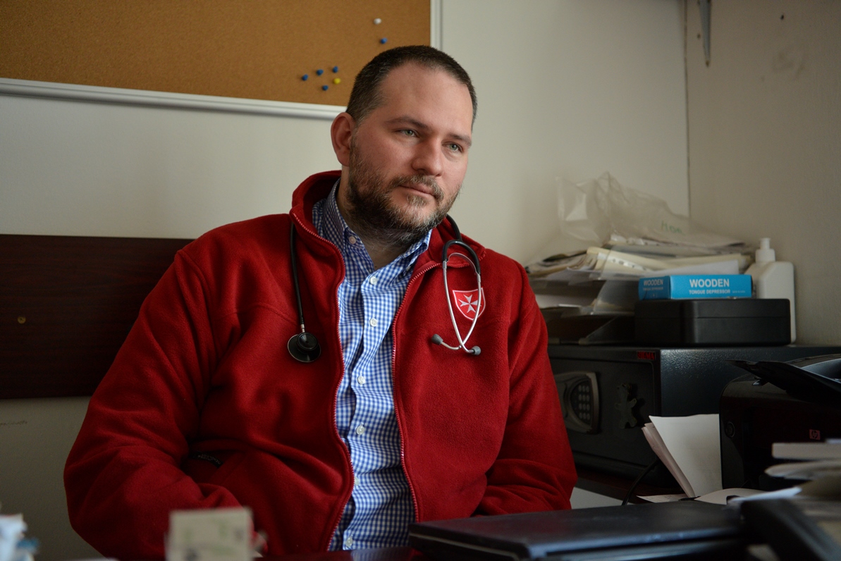 Dr. Békási Sándor, a Máltai Szeretetszolgálat Egészségügyi Centrumának intézményvezető főorvosa