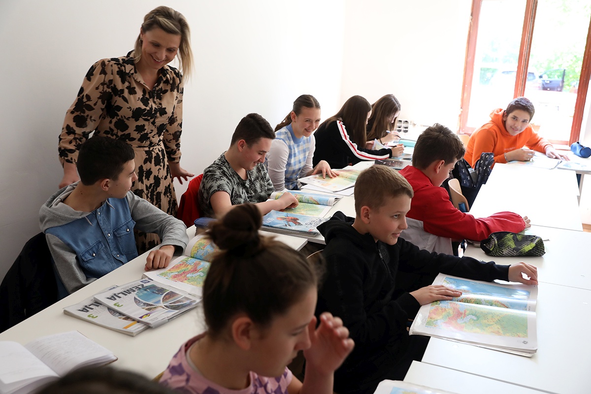 Földrengés után teljes megújulás - Átadták Horvátországban a felújított iskolát